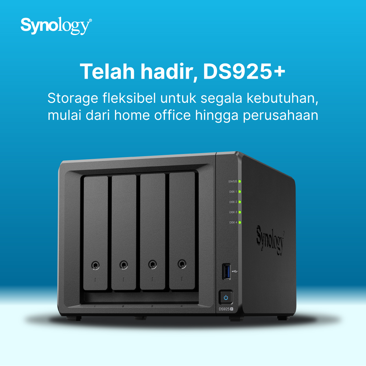 Butuh storage yang bisa diandalkan untuk segala kebutuhan? Synology DS925+ hadir dengan solusi fleksibel yang cocok untuk home office, kantor cabang, hingga operasional bisnis. Simpan, atur, dan lindungi semua data pentingmu dengan mudah, aman, cepat, dan siap berkembang sesuai kebutuhan. ๐ Produk telah tersedia melalui PT. Integra Global Solusi, hubungi kami untuk konsultasi atau pemesanan:…