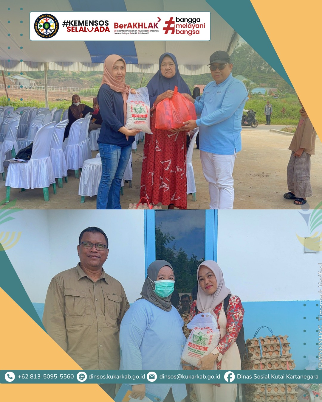 SANGA-SANGA, 14 Mei 2026 – Pemerintah Kabupaten Kutai Kartanegara (Kukar) terus memperkuat komitmennya dalam meningkatkan pemenuhan gizi dan pelayanan sosial bagi masyarakat. Pada Kamis (14/5/2026), Bupati Kutai Kartanegara, dr. Aulia Rahman Basri, meresmikan Dapur Makan Bergizi Gratis (MBG) Satuan Pelayanan Pemenuhan Gizi (SPPG) Bintang Kaltim Sangasanga yang berlokasi di Jalan Corong, Kecamatan Sanga-Sanga.
.
.
.
.
.
Selengkapnya di : https://dinsos.kukarkab.go.id/index.php/2026/05/15/bupati-kukar-resmikan-dapur-makan-bergizi-gratis-dan-salurkan-bantuan-permakanan-di-sanga-sanga/