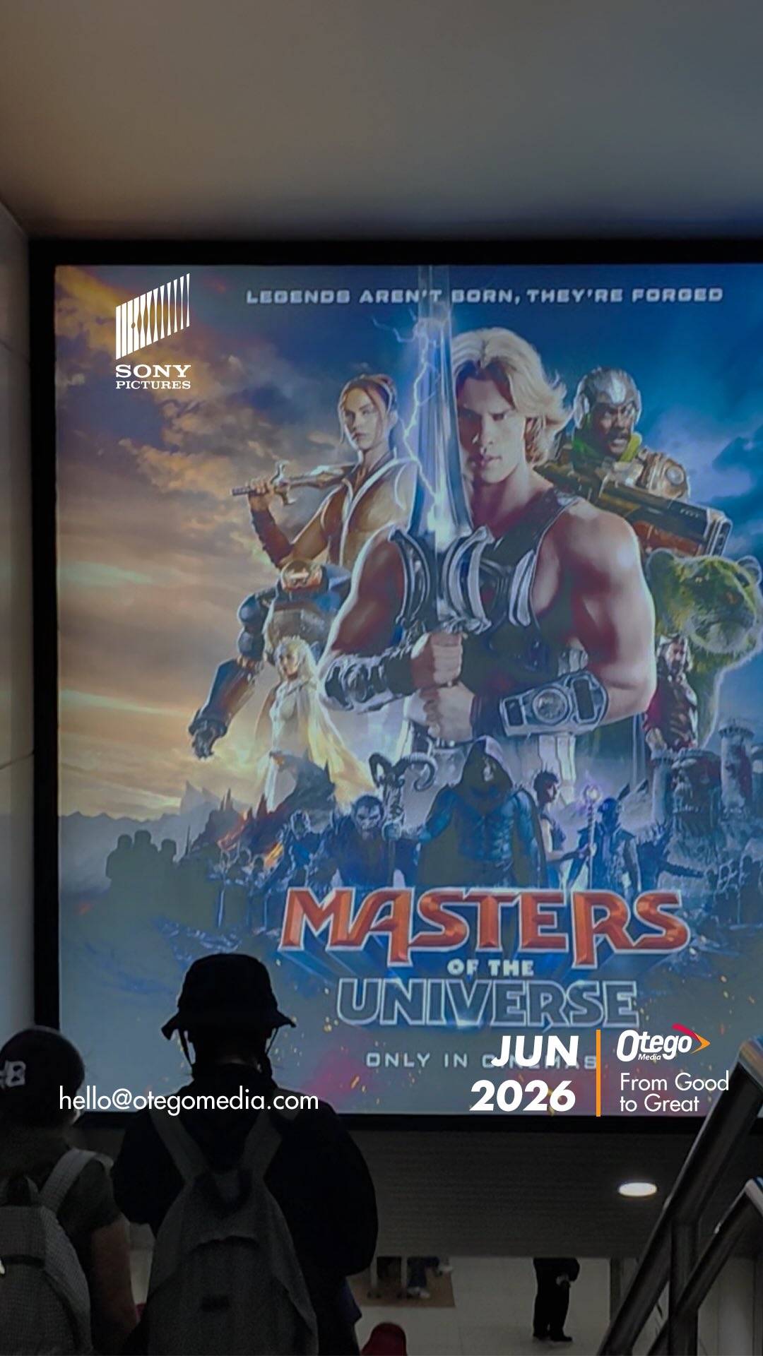 The legendary hero is back! Join He-Man as he returns to Eternia to battle Skeletor and protect the universe from darkness.
๐๏ธ Grab your tickets and watch Masters of the Universe in theaters today!#MastersOfTheUniverse #HeMan