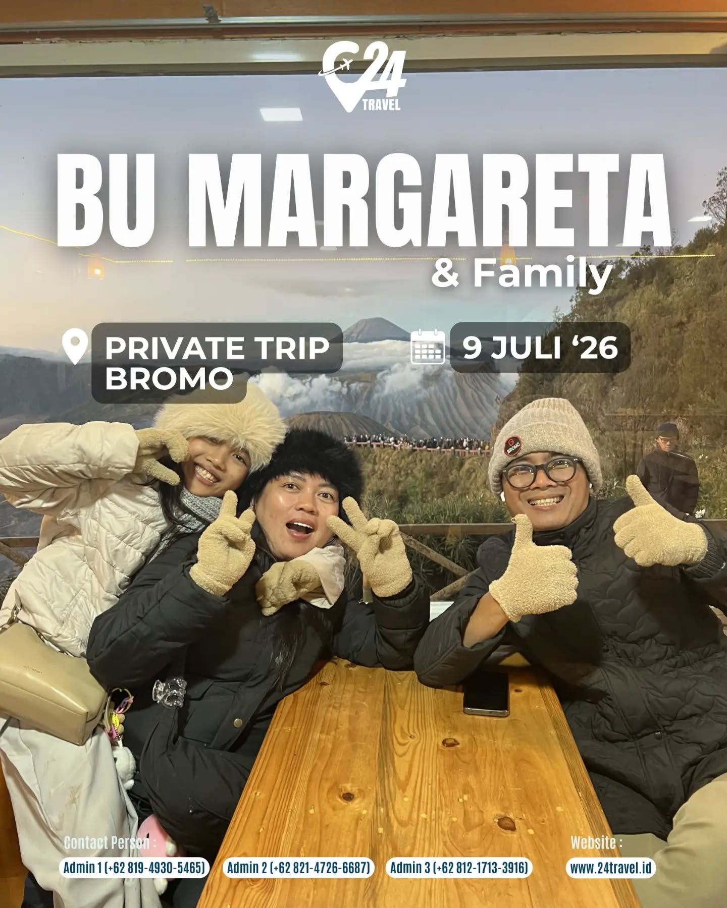 This is your sign to plan that Bromo trip. 🌋
Jangan cuma masuk wishlist.
Info promo & konsultasi klik link bio @24travel.id#24travel #semuabisaliburan #paketwisatabromo #tripbromo