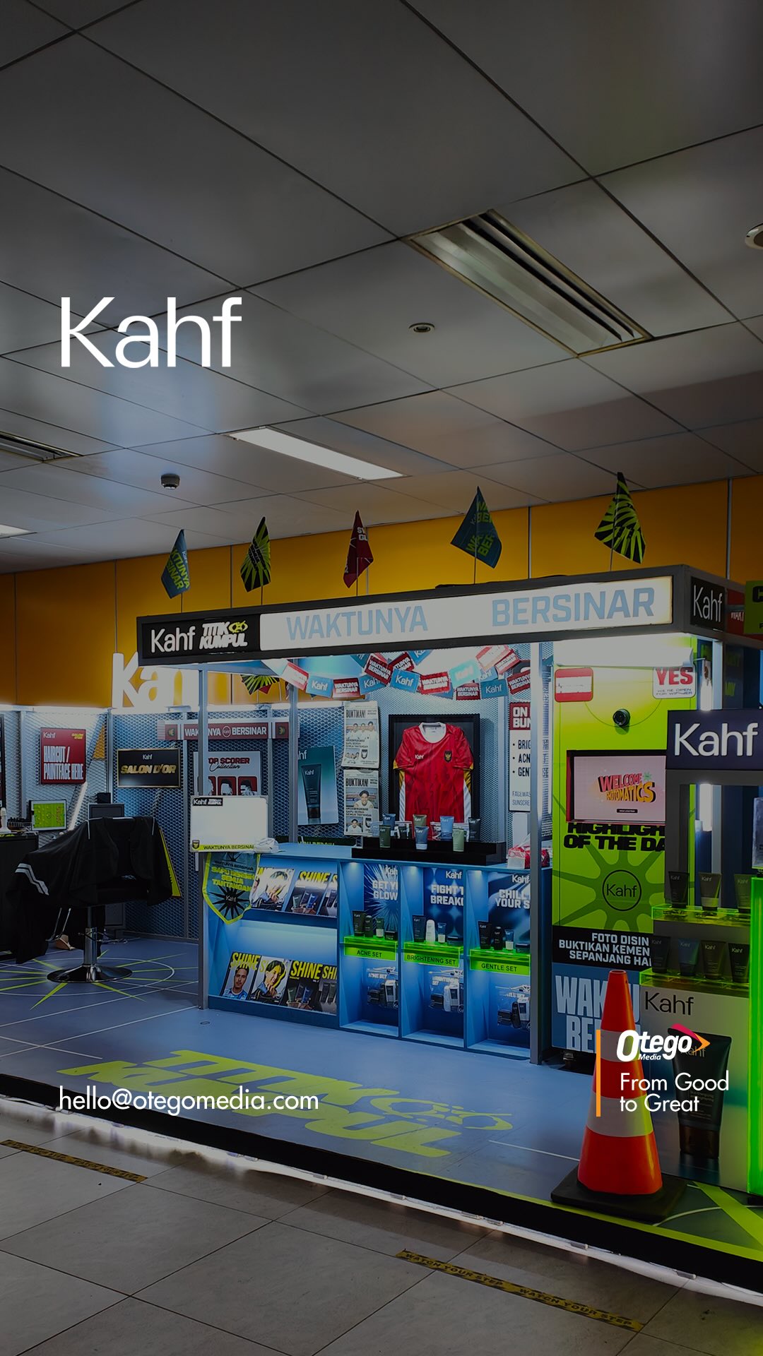 Get your glow skin with Kahf!
Sapu bersih semua tantangan, saatnya kamu bersinar layaknya Timnas Indonesia ๐ฎ๐ฉ